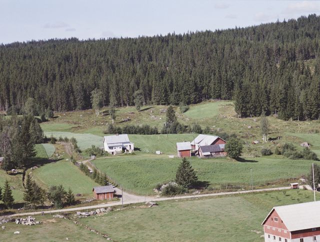 Sønsterudholtet 35/8 Bergesidevegen 663. Foto: Widerøe AS - på 1960-tallet.