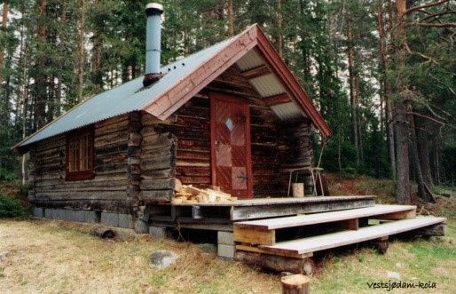 Den gamle damkoia på Vestsjøen høsten 1998. Foto: AIG