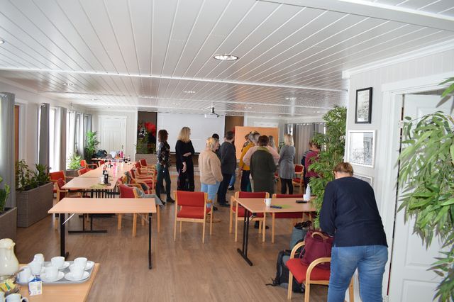 Fra et kurs for lærere i Våler i regi av Lions Club Våler.